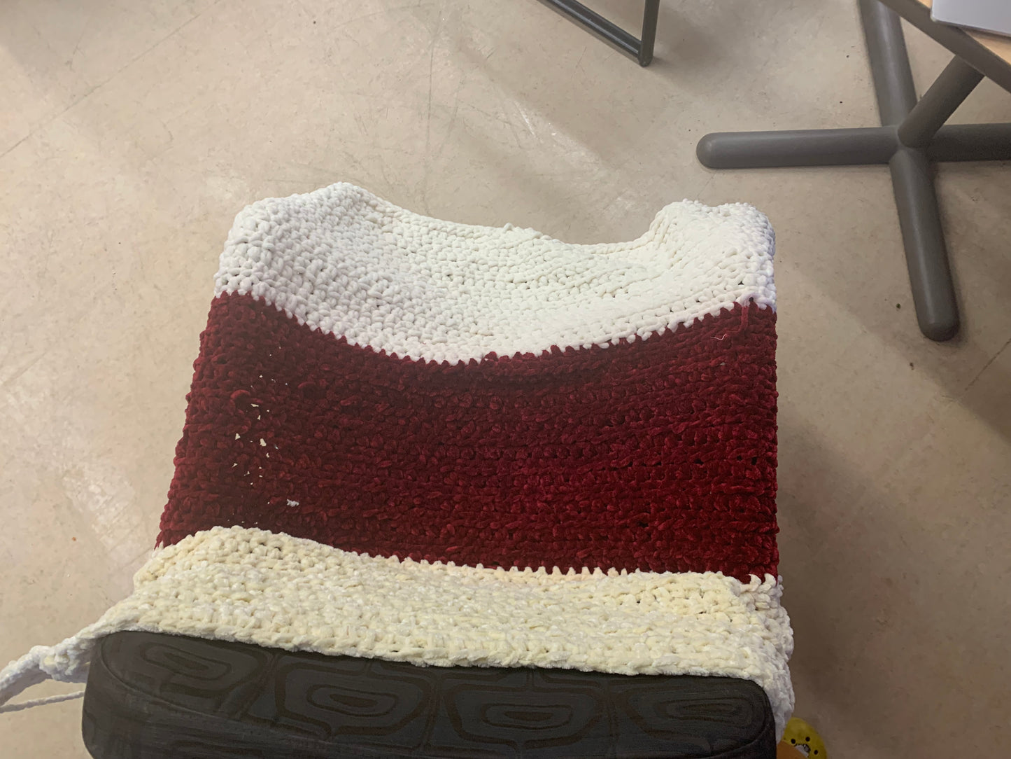 Handmade crochet blanket double